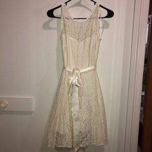Ivory Lace Dress